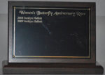 Women's Butterfly Anniversary Plaque